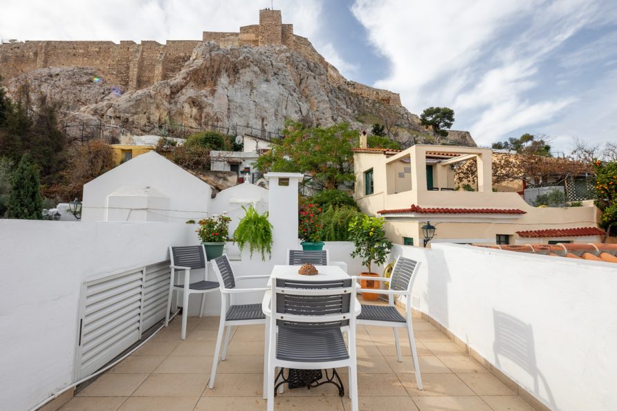 In the shadow of Acropolis